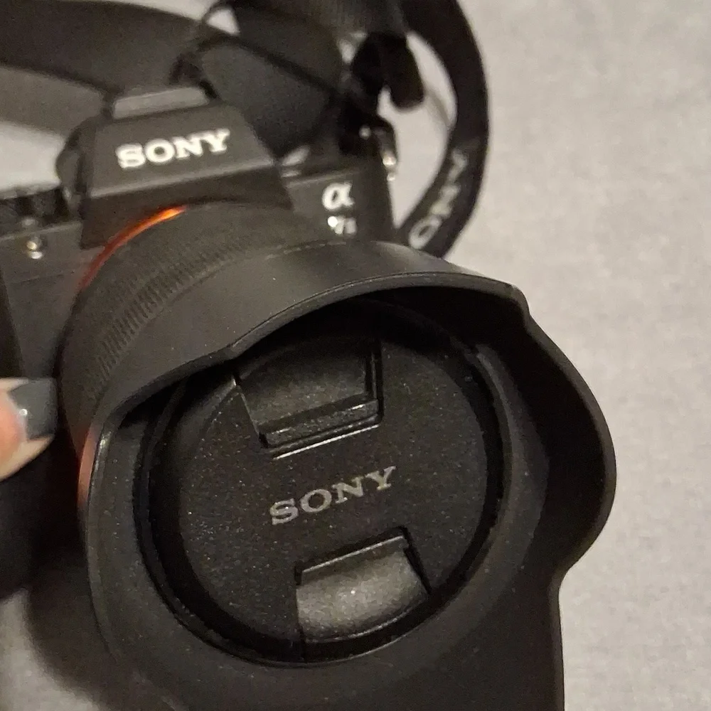 Sony Alpha a7 III Mirrorless Camera - Black with Red Ring